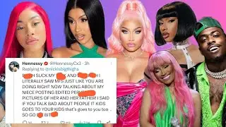 ‼️Cardi B CR🅰️SHES OUT on Nicki Minaj fans after they checked sister Hennesy Carolina! Armon on Nick