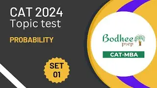 CAT Mock Test Series: Probability Topic Test Solutions (Test 01)