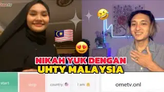 PRANK AJAK CEWEK MALAYSIA NIKAH‼️Ome.TV Internasional