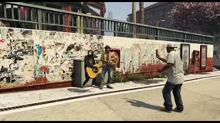 Macaco Tocando Violão No GTA 5