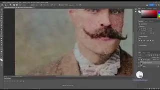 Restauración de una fotografía antigua con (IA) Photoshop
