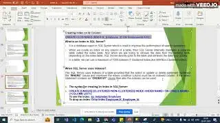 Day-21) All about Indexes  in sql server with interview questions in hindi |SQL Course