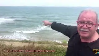 Prof. Dr. Şükrü ERSOY, Kilyos sahilinde çeken akıntı - rip - hakkında bilgi veriyor