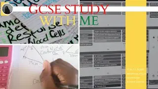 Study with Me #1| Easter holidays GCSE Revision