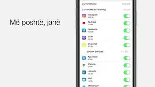 A e dini se cilat aplikacione më së shumti ju shpenzojnë GB në iPhone?