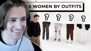 xQc React to Blind Dating 5 Girls Based On Their Outfits | Versus 1