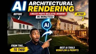 AI Architectural Rendering Tutorial 2026 | Create Photorealistic Renders with AI (Revit & SketchUp)