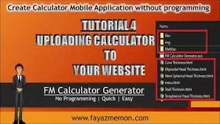 Tutorial 4-Uploading Calculator files to your website