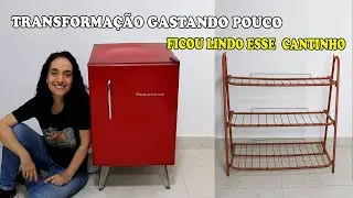 TRANSFORMEI UM CANTINHO DO ESTÚDIO GASTANDO BEM POUCO