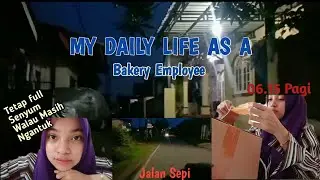 Daily vlog ||Tiap Pagi Berangkat Kerja!SERAMNYA MELEWATI KUBURAN😓