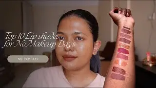 *MUST HAVES* LIPSTICKS RECOMMENDATIONS FOR No Makeup Days | Dusky skin |