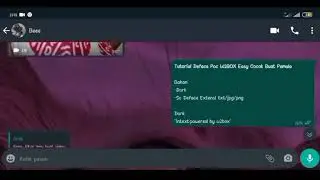TUTORIAL!! Deface POC W2BOX Pemula