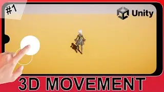 Third person controller -Touching with Screen-Unity Tutorial-Fps Control Mobile(Fps 3d Game )-Part 1