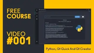 FREE COURSE - PYTHON and QT QUICK - Intro Modern Application [MODERN GUI] -  