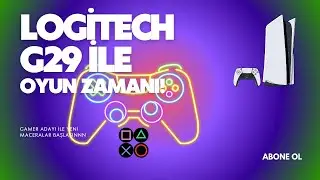 LOGİTECH G29 İLE PLAYSTATION 5 KURULUMU!!