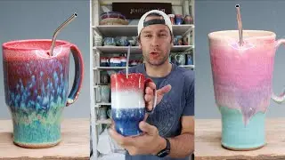 STRAW CUPS - How to Make Large Handled Cups!