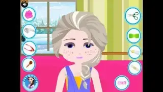 Frozen Elsa Bicycle Fun (Холодное сердце: Эльза моет велосипед)