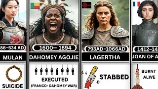 The Greatest Female Warriors Who Ever Lived — and How They Died 
