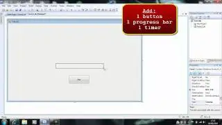 Make a Progress Bar work in Visual Basics