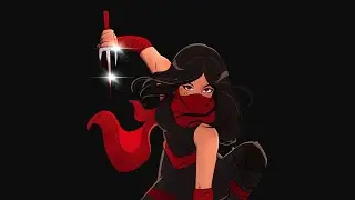 ELEKTRA TIMELAPSE Speedpaint on Procreate