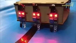 IR Sensor tuning of Line/Path follower