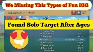 Can We Get Back This Game Back IGG? Solo Target || Lords Mobile