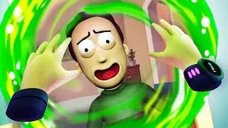 HACKING FOR JERRY IN RICK AND MORTY VR!!?! (Rick and Morty VR Oculus Rift)
