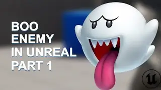 Unreal Engine 2D - Create the “Boo” enemy from the Mario series using blueprints - part 1