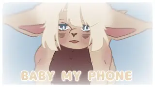 baby my phone - Flipaclip | NyokoDraws
