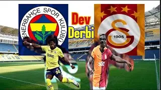 FENERBAHÇE - GALATASARAY DERBİ / (OSİMHEN,DZEKO,FRED,ICARDI) FC24 4K