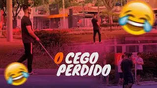 Cego Perdido em Ipatinga MG - Blind Prank Pegadinha Câmera Escondida