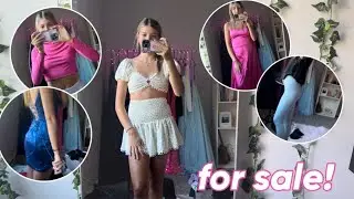 going through my closet!