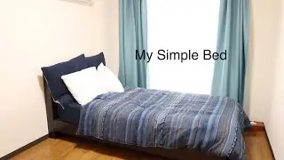 Simple Bed Makeover On A Budget|Living Alone| IKEA, NITORI, MUJI