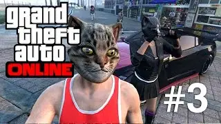 Grand Theft Auto V Online | Pisica MiauMiau merge cu usile ridicate | Episodul 3