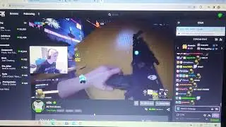 The almighty HUH emote farm during an XQC stream