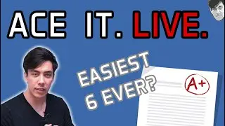 Live Walkthrough - Mindlessly easy 6! GMAT AWA / Essay - 790 GMAT