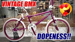 1993 DYNO Pro Compe Custom Purple Vintage BMX Bike