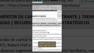 COMO PROTEGER CURRICULO EM WORD