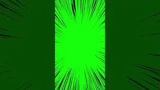 🆓 Free Green Screen 🟢 Chroma key ⚟ANIME SPEED LINES Effect Animation ❌#chromakey #greenscreen