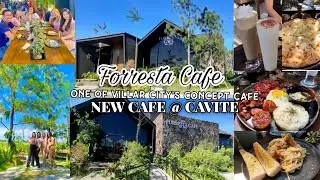 NEW INSTAGRAMMABLE CAFE at VILLAR CITY CAVITE - FORRESTA CAFE /Full Walk Tour & Food Order