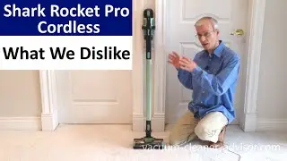 Shark Rocket Pro - What We Dislike