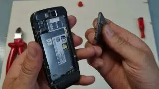 Como cambiar, poner la bateria a un celular, teléfono móvil, Smartphone Nokia E66