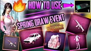 PUBG MOBILE | PLAYING SPRING DRAW EVENT | 0.12.0 UPDATE
