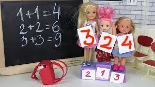 FIRST PLACE FOR A TWO Cartoon # Barbie School Pro School Dolls Girls