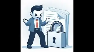 How To UNLOCK, Save & Print A Locked PDF