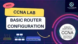 CCNA Lab Basic Router Configuration Tutorial for Beginners