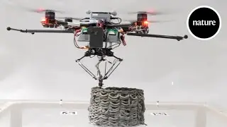 3D printing with drones