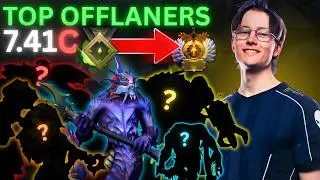 Top 5 Broken Offlaners For Every MMR! - Dota 2 7.41c Guide