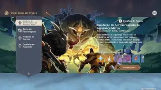 Evento Simulação de Aprimoramento da Segurança Mútua - Genshin Impact