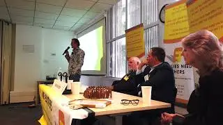 7 May 2022: Billy McGranaghan, founder of Dadshouse, Central London branch of FnF conference